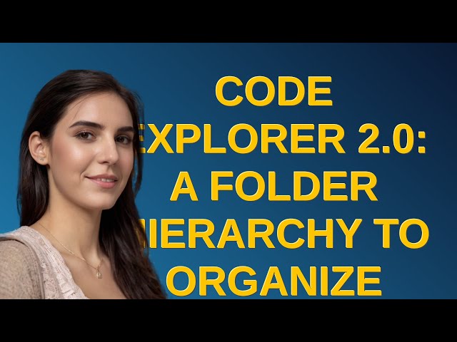 Codereview: Code Explorer 2.0: A folder hierarchy to organize VBA projects