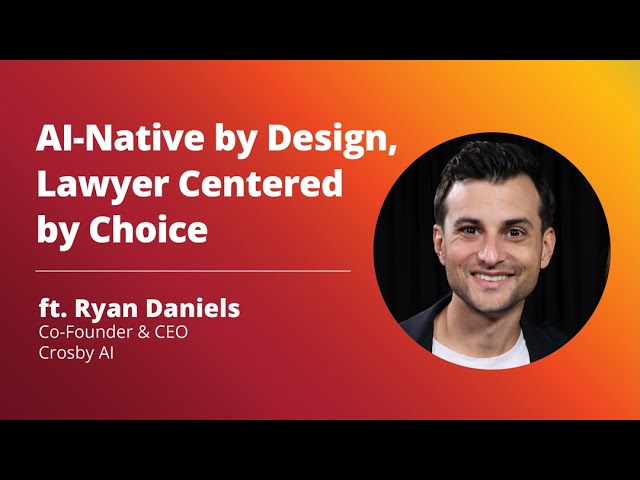 AI-Native, Lawyer-Centered: Building the Law Firm of the Future