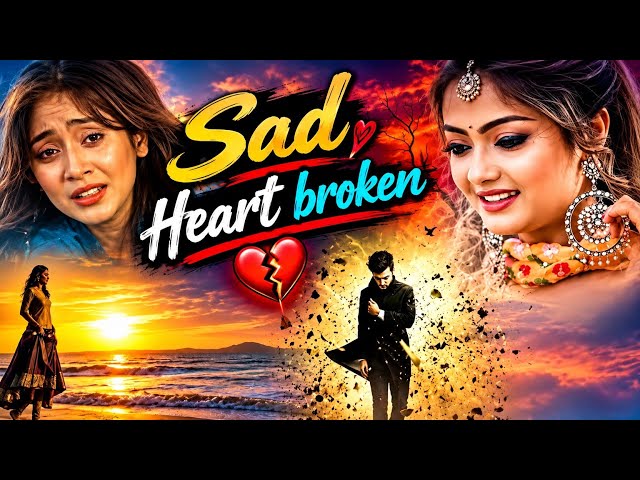 Heart breaking 💔 Lofi Mashup | mood off 😭 slowed + Reverb songs 🎧 Broken heart & late night vibes 🎵🎶