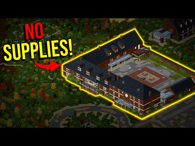 My Boarding School Needed Supplies... Lots of Supplies | Project Zomboid Boarding School Renovation