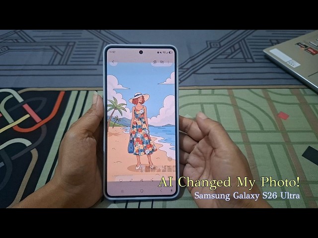 How to Transform a Photo with AI in Creative Studio (Samsung Galaxy S26 Ultra)