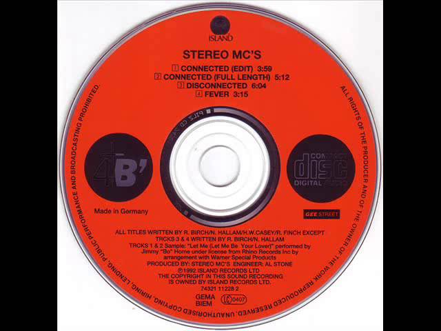 Stereo MC's - Disconnected (HQ AUDIO)