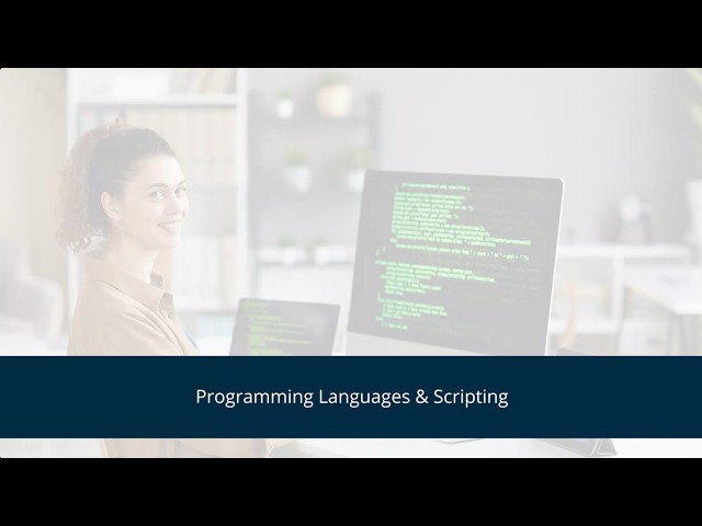 Programming Languages & Scripting