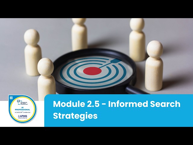 AI Professional | Module 2.5 | Informed Search Strategies