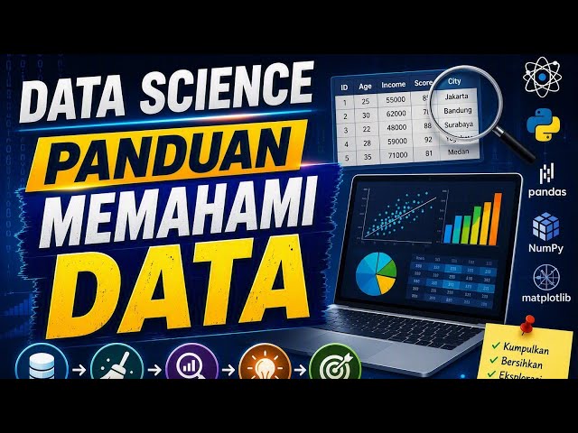 🔴Memahami Data: Pilar Data Ideal, Format Data, Tipe Data Utama, Sumber Data, Cleansing Data, EDA