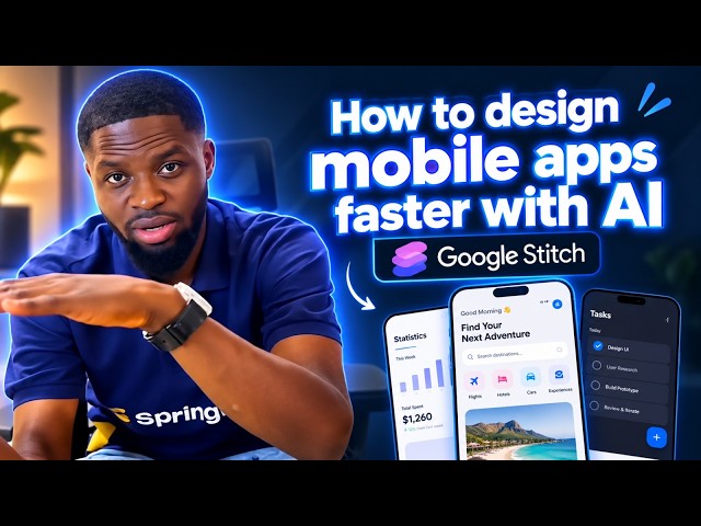 How to design mobile apps faster with an AI tool - Google Stitch