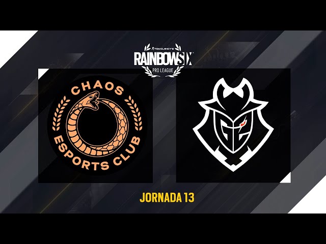 R6 Pro League IX - Jornada 13 - CHAOS vs G2 Esports #R6PL