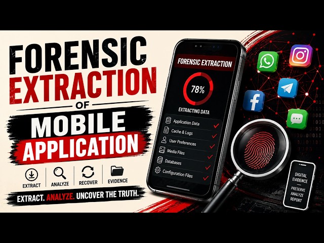 Extraction of Mobile Application using Oxygen Forensic detective  📱