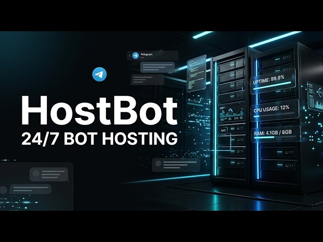 HostBot — The Smarter Way to Host Your Bots 247