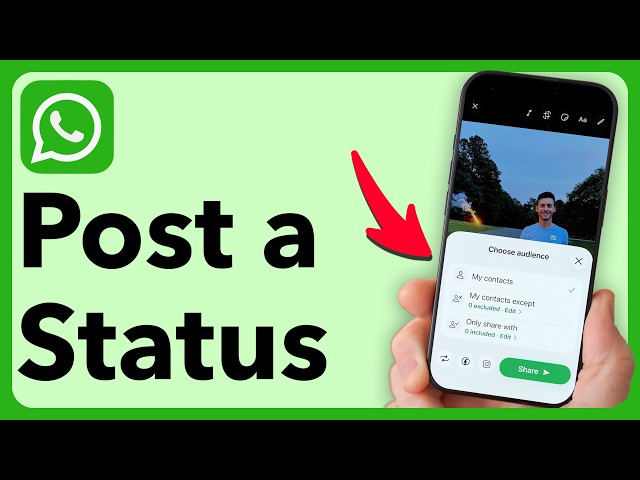 How To Post a WhatsApp Status (Beginner's Tutorial)
