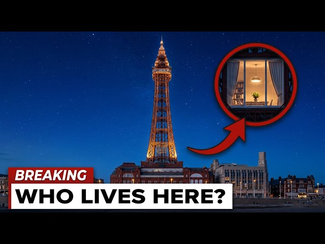 The Apartments That Are Hidden Inside of Blackpool Tower