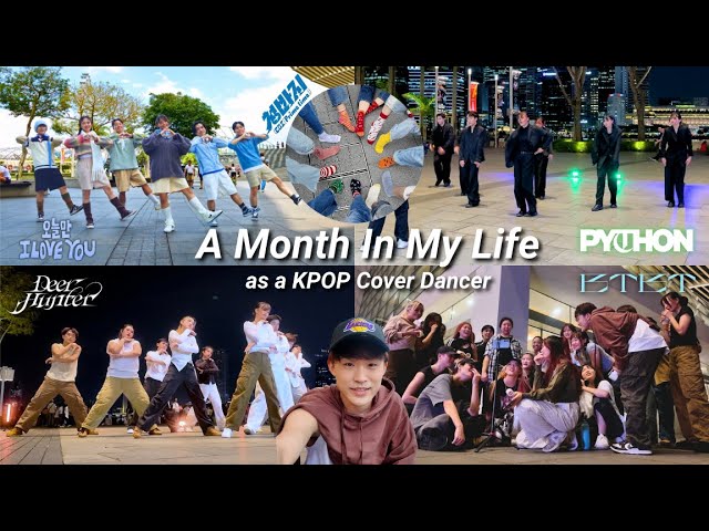 A Month In My Life as a KPOP Cover Dancer 🕺🏻 (BOYNEXTDOOR, BSS, B.I, &TEAM, GOT7)