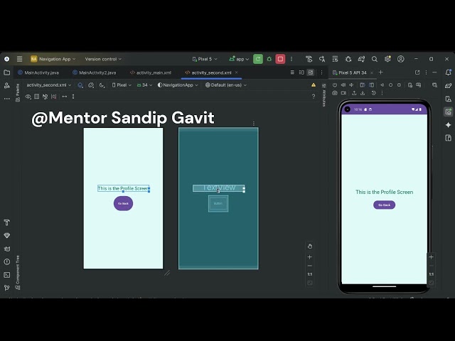 Building a Multi-Screen Android App: Navigation Tutorial (Java)