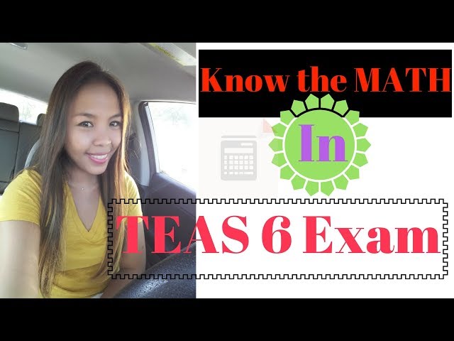 TEAS 6 Exam - Math Review (Important things you need to know)