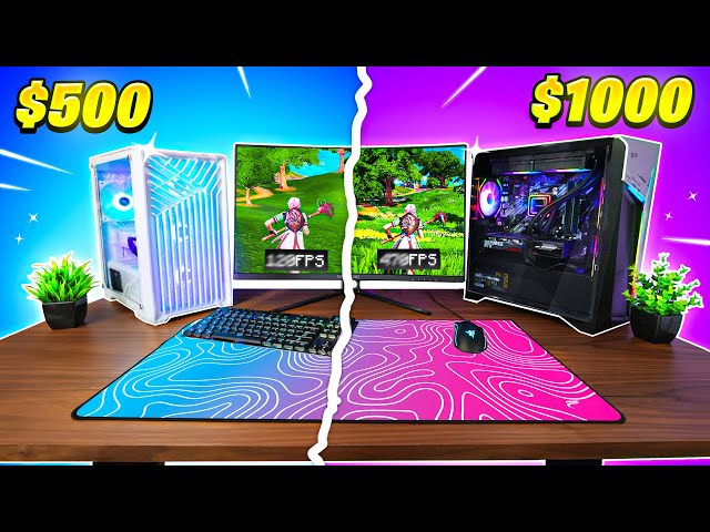 $500 Gaming PC vs $1000 Gaming PC...