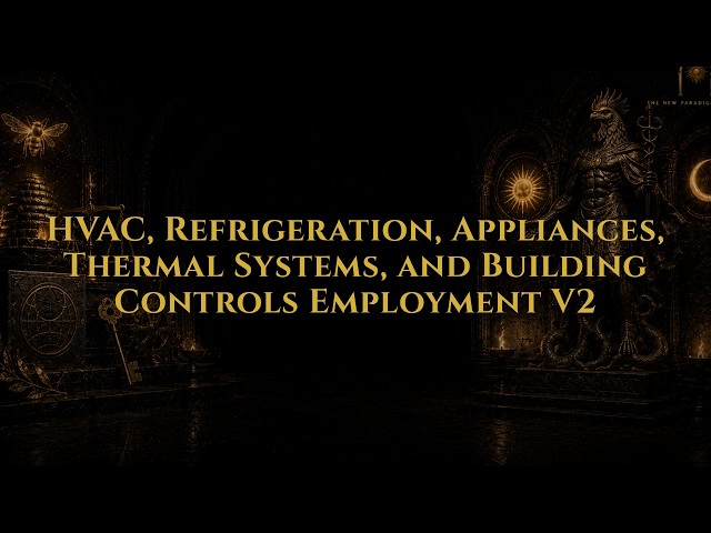 HVAC, Refrigeration, Appliances, Thermal Systems, and Building Controls Employment Subliminal V2