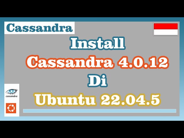 Install Apache Cassandra 4.0.12 on Ubuntu 22.04.5