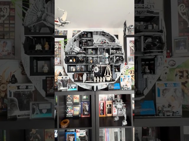 THE LEGO DEATH STAR IS FINISHED! 9,300 Pieces, 10 Movies and 1 EPIC Movie Marathon Build | Star Wars