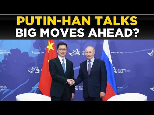 LIVE: Putin Meets Chinese VP Han Zheng at St. Petersburg Forum Amid Growing Russia-China Ties