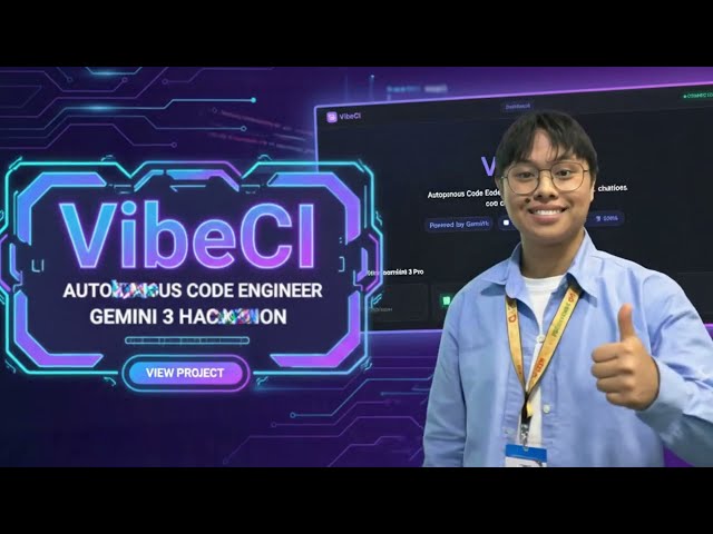 VibeCI: AI That Writes, Tests & Fixes Code ✨