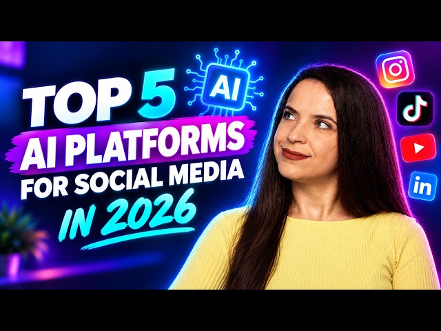 Top 5 AI Platforms for Social Media in 2026
