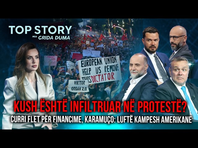 Agjentura të huaja në protestë? Karamuço e Curri të ashpër: Pagesa dhe interesa të huaja në shesh
