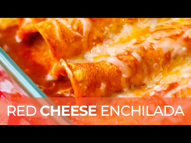 Red Cheese Enchiladas