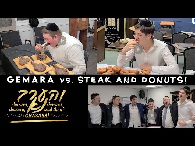 Gemara contra el bistec y las rosquillas