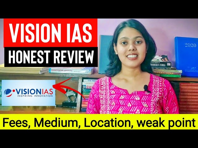 Vision ias Honest Review | IAS Coaching fees, duration, medium, location | top 5 UPSC Coaching