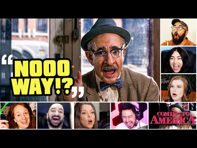 Reactors Reaction To Realizing Eddie Murphy Plays Saul | Coming to America (1988) Movie Reaction