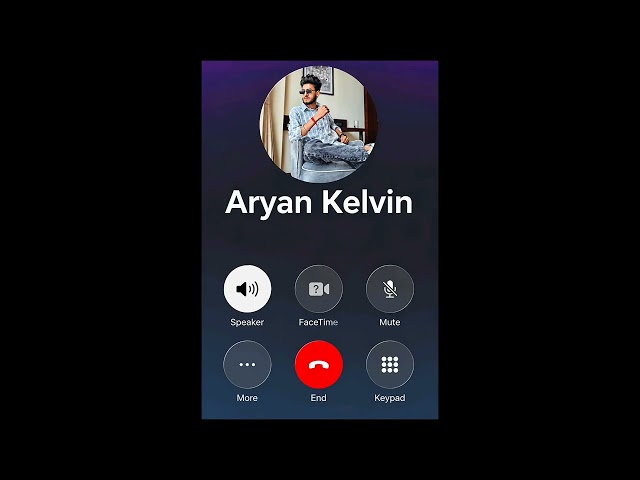 Aryan Kelvin 😅 Call Recording video 🤣|• funny Aryan Kelvin audio Calling to me 😲❣️||