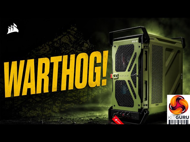 Corsair Warthog PC Case Review - Military Madness!