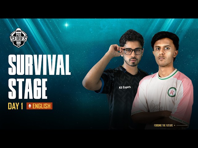 [ENGLISH] BMPS 2026 | SURVIVAL STAGE | Day 1 #BGMILIVE