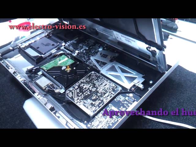 imac 2009 ssd samsung y superdrive externo USB. Electrovision Telde.
