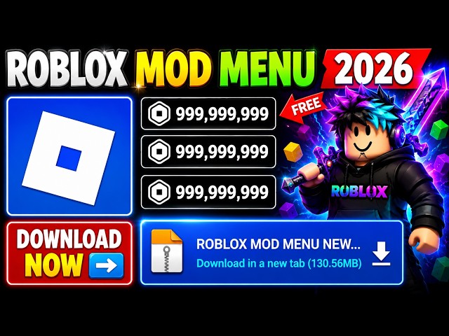 Roblox Mod Menu v2.735.1138 Unlimited Robux | Roblox Mod Apk Unlimited Robux | ROBLOX MOD MENU
