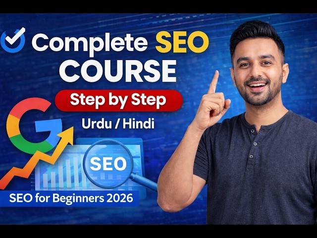Complete SEO Course for Beginners 2026 | Learn SEO Step by Step