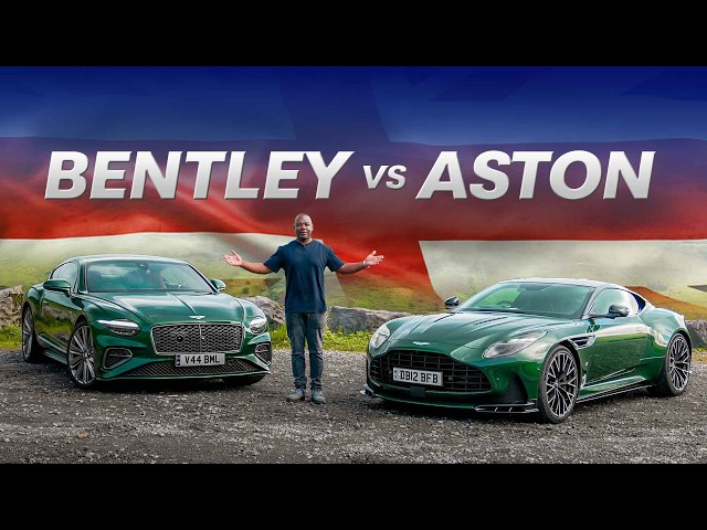 NEW Aston Martin DB12S vs Bentley GT Speed: Rulers Of Britain