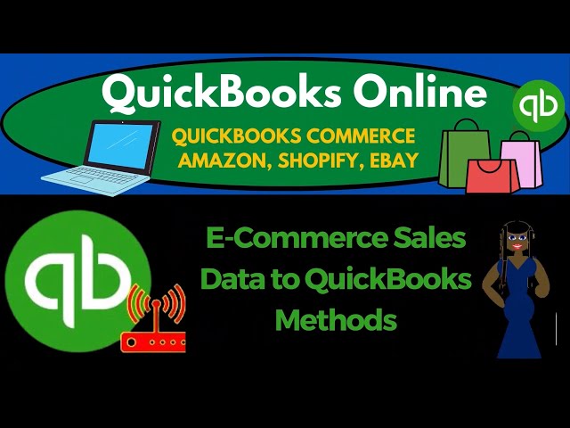E-Commerce Sales Data to QuickBooks Methods 2300 QuickBooks Online 2023