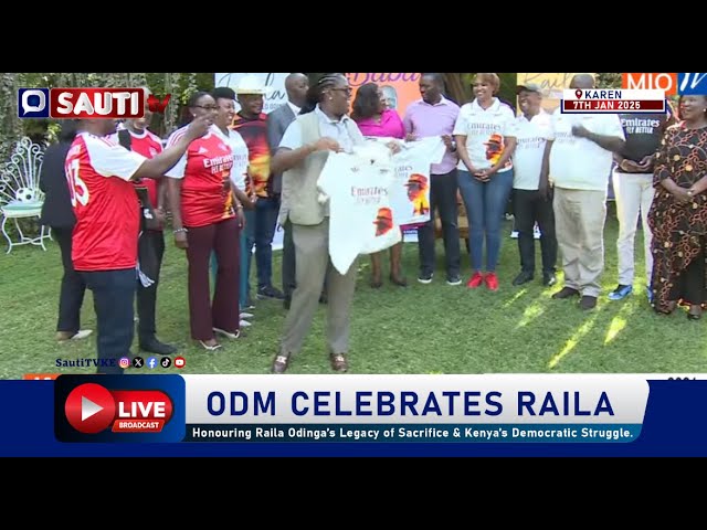 LIVE:  Happy Birthday Raila Odinga, ODM celebrates