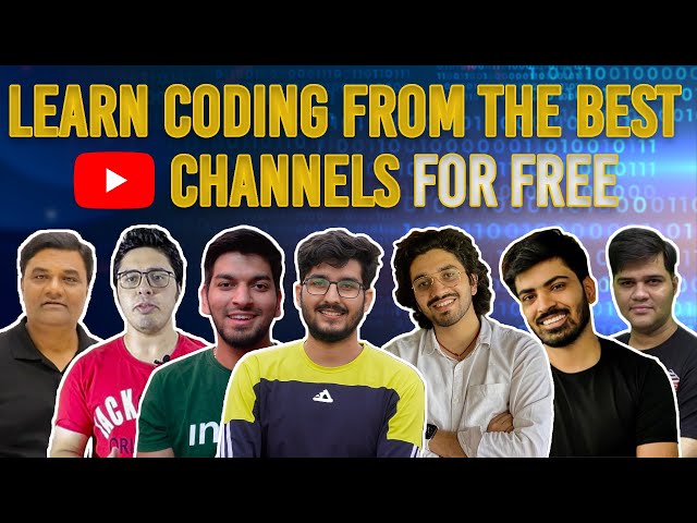 Best FREE YouTube Channels For Placements 🔥 | Data Structures, Competitive Programming, Java, C++