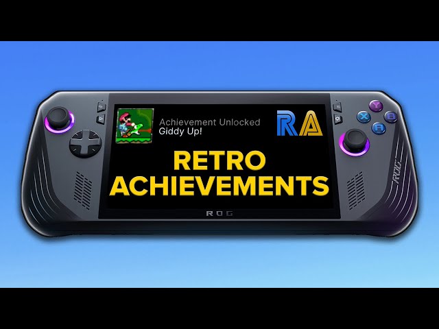 RetroAchievements 101 - Earn Achievements in Retro Games!