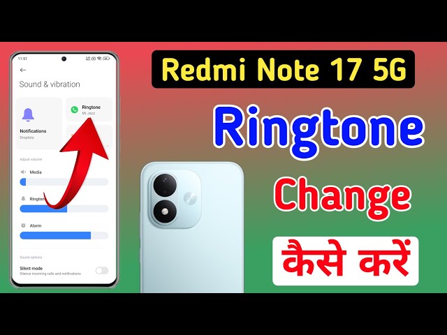 How to set a ringtone on Redmi Note 17 5G / How to change ringtone on Redmi Note 17 / Ringtone