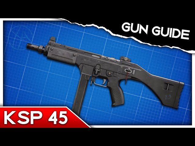 KSP 45 Stats & Best Class Setups! | Cold War Gun Guide #11