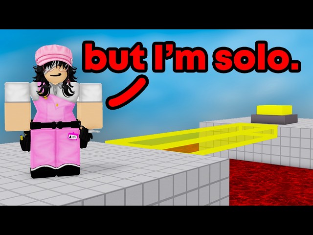Beating a 3-Player Obby, By Myself.