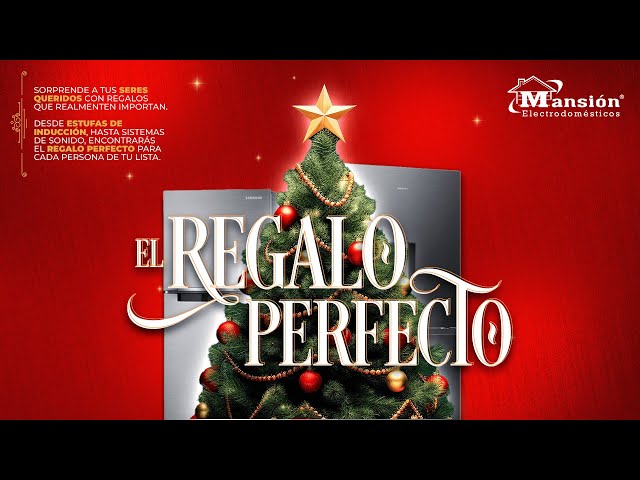 🎄 ¡El regalo perfecto está en Mansión Electrodomésticos! 🎁