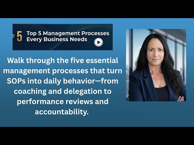 How to Get Employees to Follow SOPs - Top 5 Process Every Business Needs