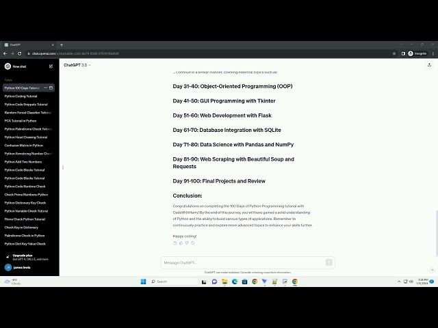 code with harry python 100 days