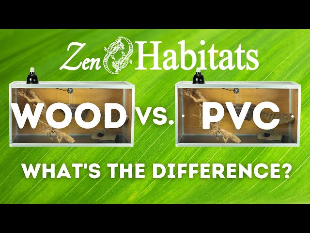 Wood vs. PVC Panel Reptile Enclosures - Zen Habitats