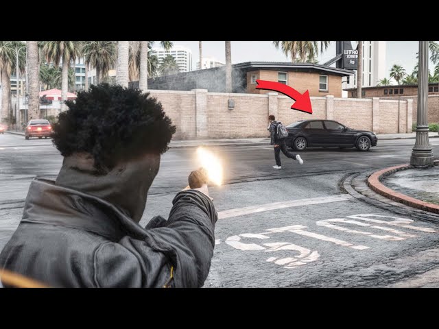 Blast saves the hood from getting robbed in GTA 5 RP!