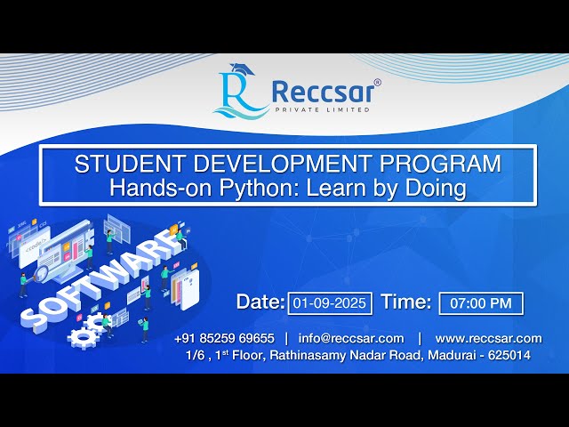 Reccsar Python SDP Day - 1